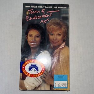 Terms Of Endearment VHS New SEALED Shirley MacLain and Debra Winger